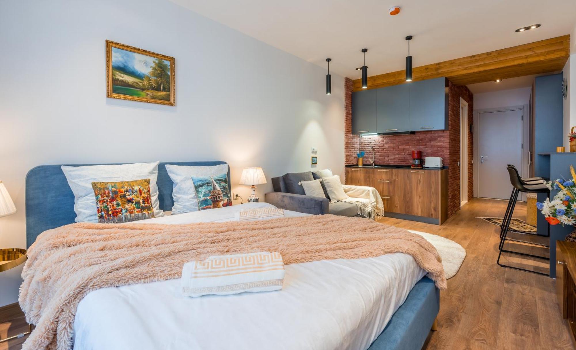 New Gudauri Twins Apartment Bilik gambar