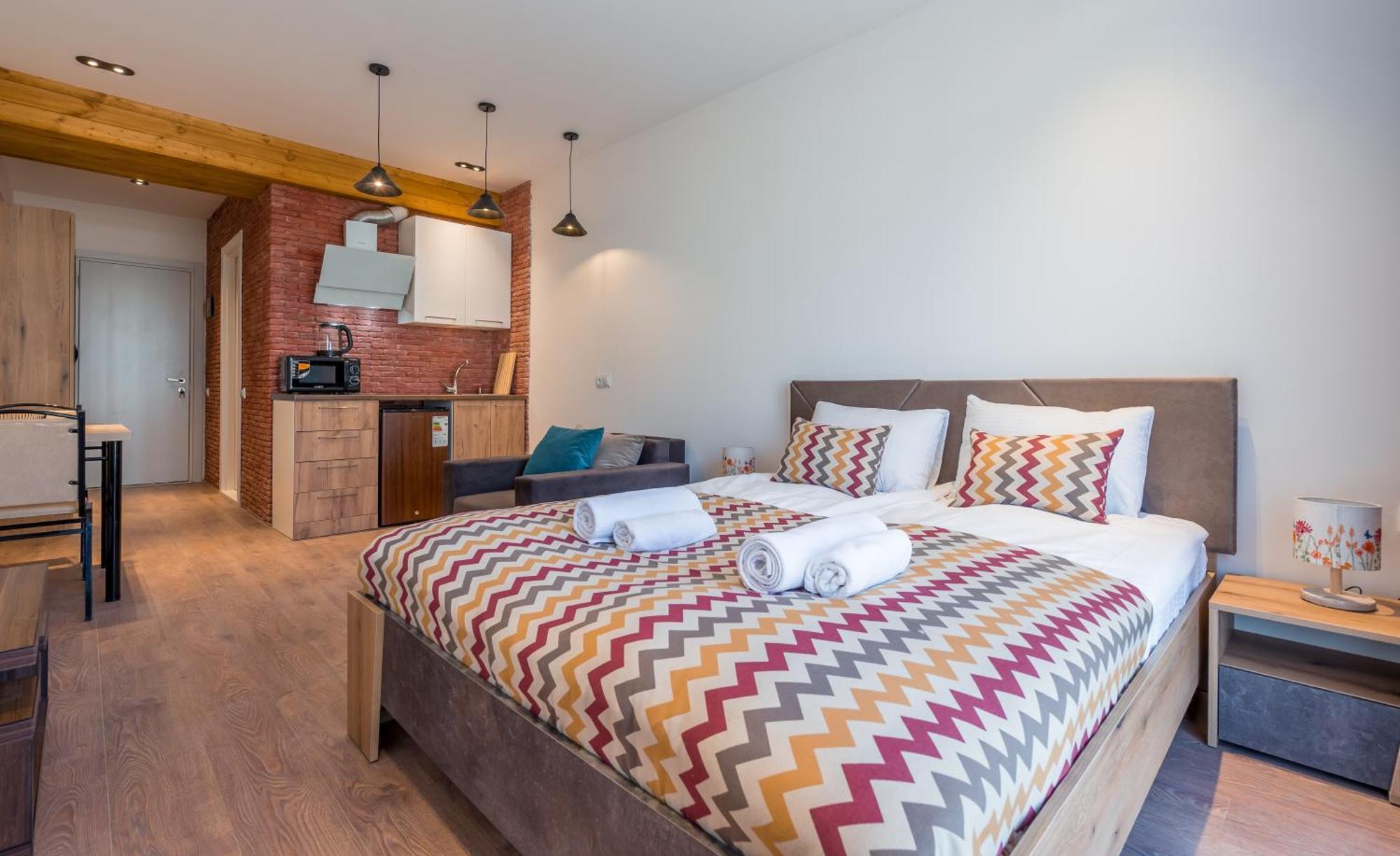 New Gudauri Twins Apartment Bilik gambar