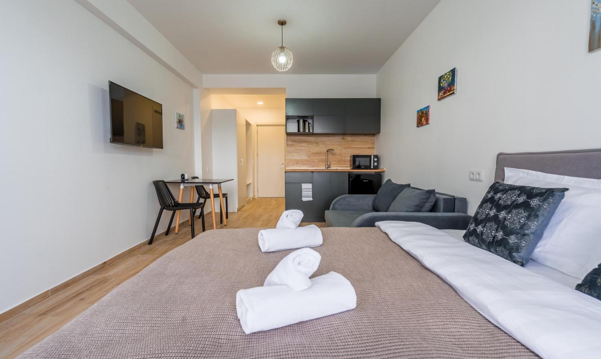 New Gudauri Twins Apartment Bilik gambar